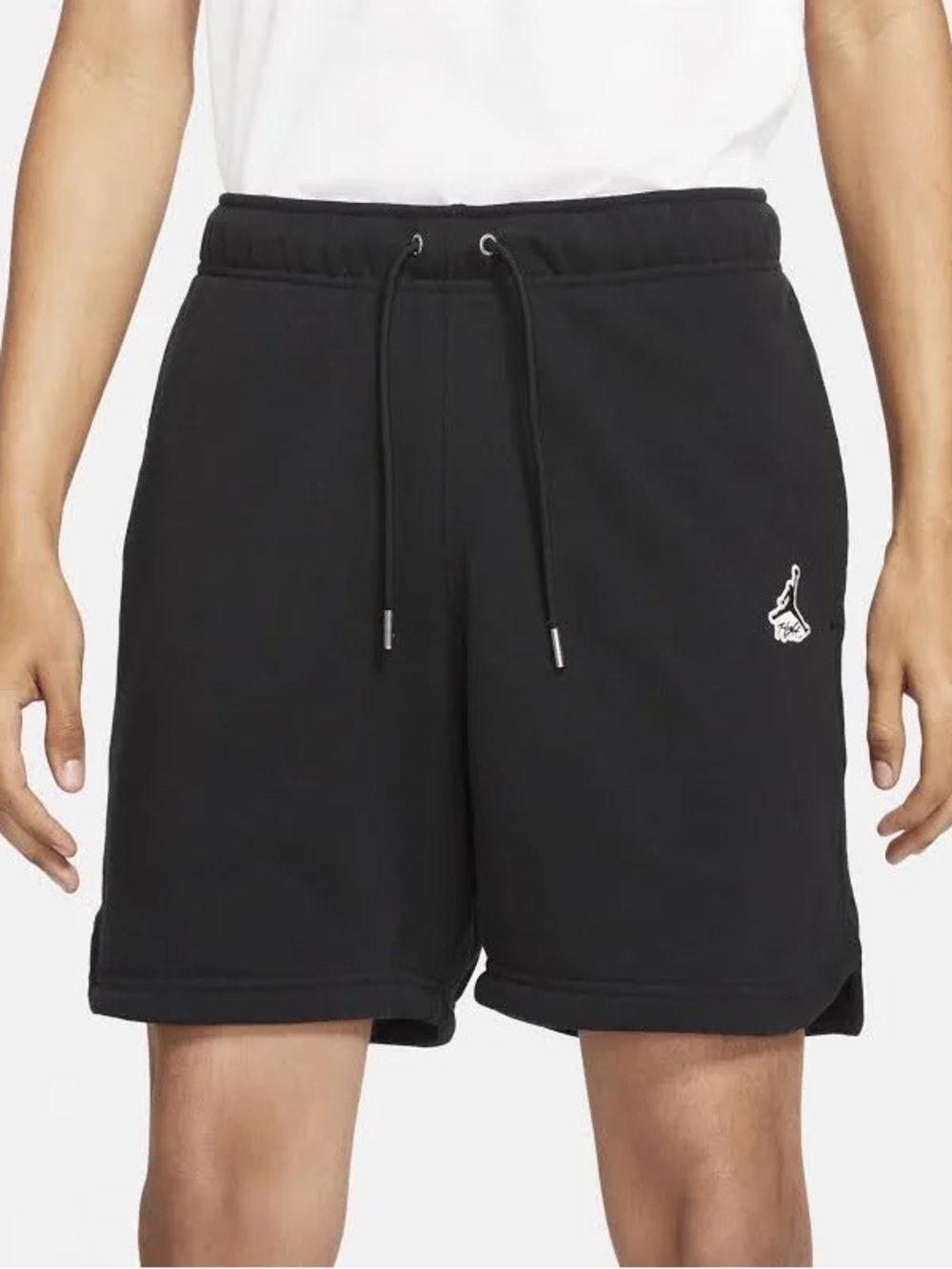 JORDAN ESSENTIALS FLEECE black SHORTS*NWT